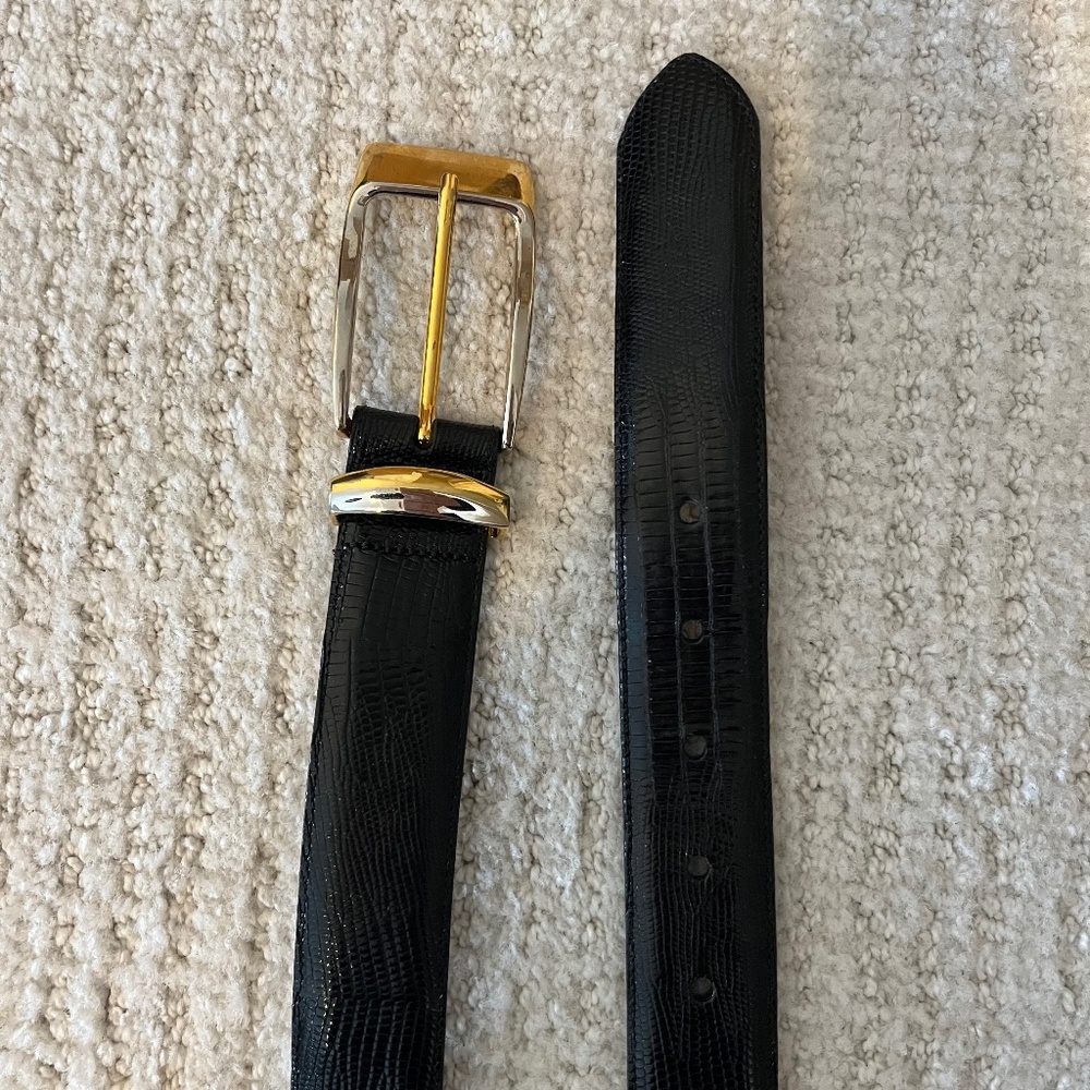 Barcelino Genuine Lizard Belt